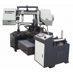 Segatrice a Nastro Automatica a Doppia Colonna per Metallo CORMAK HR350SA - 
