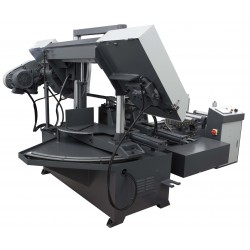Segatrice a Nastro Automatica a Doppia Colonna per Metallo CORMAK HR350SA - 