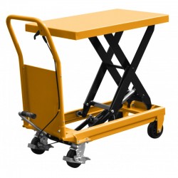 TA50 scissor platform trolley (capacity 500 kg, lifting 855 mm) - 