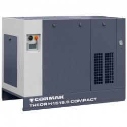 Kompresor śrubowy THEOR H1515.8 COMPACT + osuszacz N20S + Zbiornik ciśnieniowy 20 BAR 500 L - 