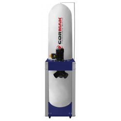 Odciąg do trocin, wiórów, pyłu CORMAK FM340 400V + wąż antystatyczny 3mb - 