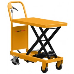 Wózek nożycowy platformowy TA15B (udźwig 150 kg, podnoszenie 745 mm) - Wózek nożycowy platformowy TA15 (udźwig 150 kg, unoszenie 600 mm)