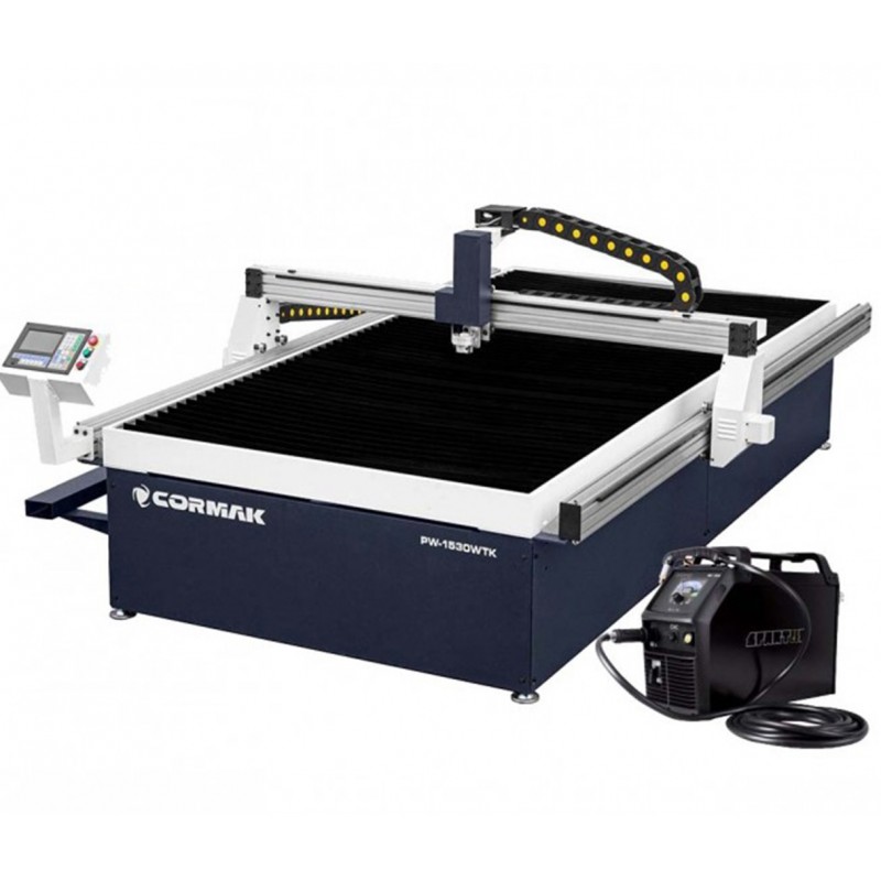Taglio plasma CNC CORMAK PW-1530 WTK con sorgente SPARTUS ProCUT 125CNC - 