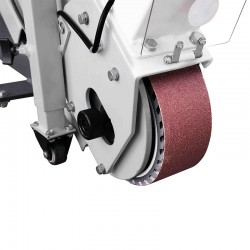 Mobiler Bandschleifer CORMAK PSM75 für Metall, Blech, Fugen, Schweißnähte und Böden -  Mobiler Bandschleifer CORMAK PSM75 für Metall, Blech, Fugen, Schweißnähte und Böden -