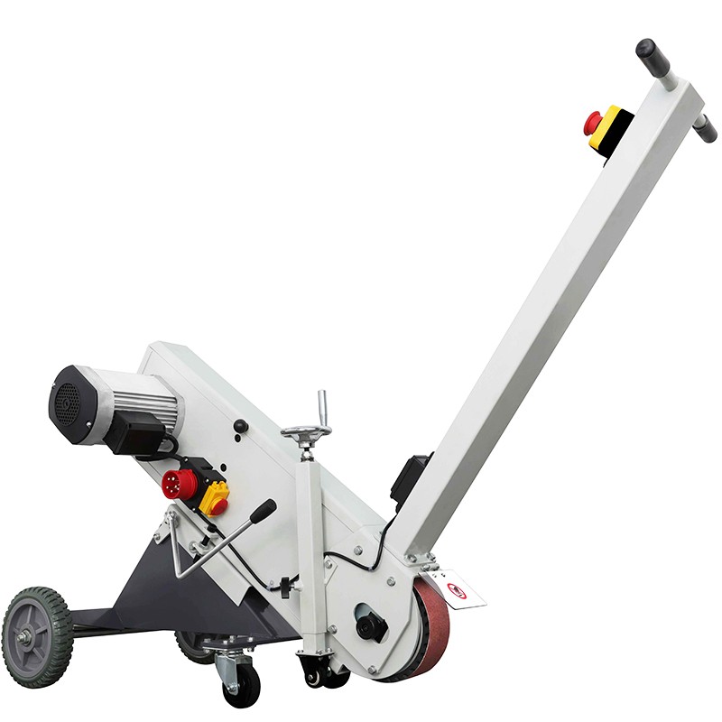 Mobiler Bandschleifer CORMAK PSM75 für Metall, Blech, Fugen, Schweißnähte und Böden - 