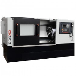 Tornio CNC CORMAK 350x1000 mandrino idraulico 12 utensili SIEMENS SINUMERIK 808D - 