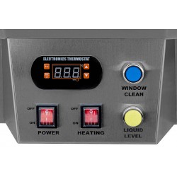 Lavapezzi a pressione riscaldato a cabina in acciaio CORMAK INOX MP180 - 
