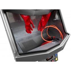 Lavapezzi a pressione riscaldato a cabina in acciaio CORMAK INOX MP180 - 