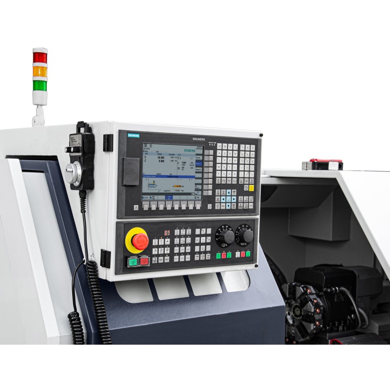 TOKARKA CNC 360x750 UCHWYT MANUALNY SIEMENS SINUMERIK | Producent CORMAK
