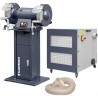 copy of Smerigliatrice industriale da banco a doppio disco CORMAK M300S con base