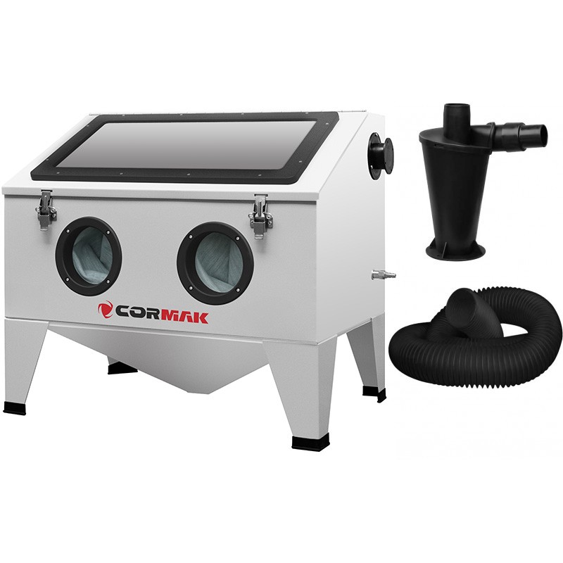 Cabinet Sandblaster 190L - Top Opening KDP190 - Cabinet Sandblaster 190L - Top Opening KDP190 -