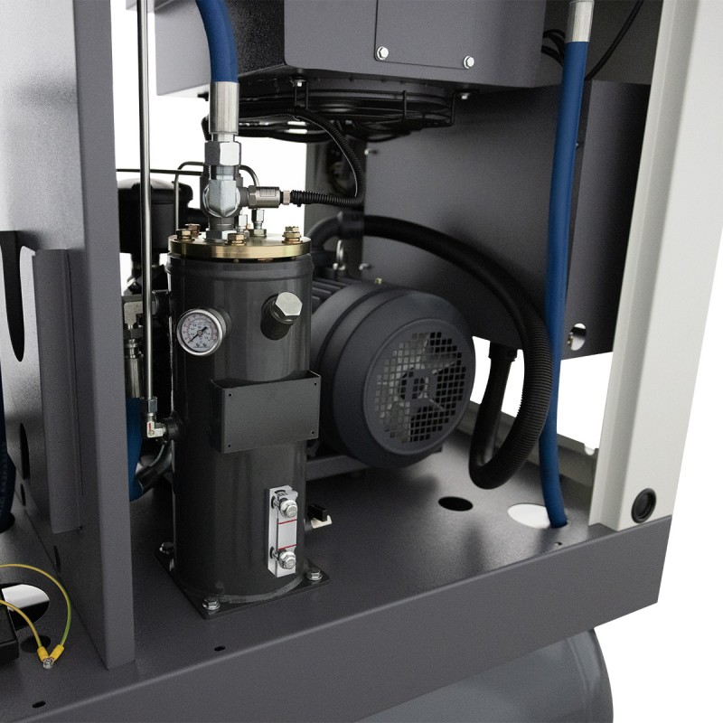 Sprężarka śrubowa z osuszaczem i zbiornikiem 500L - LUFT 1500 COMPACT 11kW - 1580 L/min