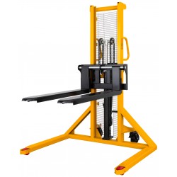 Hochhubwagen CORMAK WRHS1016/1250 mit verstellbaren Gabeln (Tragfähigkeit 1000kg, Hubhöhe 1600mm) - 