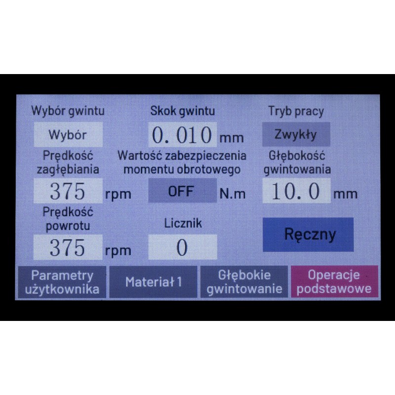 Gwintownica elektryczna CORMAK RGE16PW | Producent CORMAK