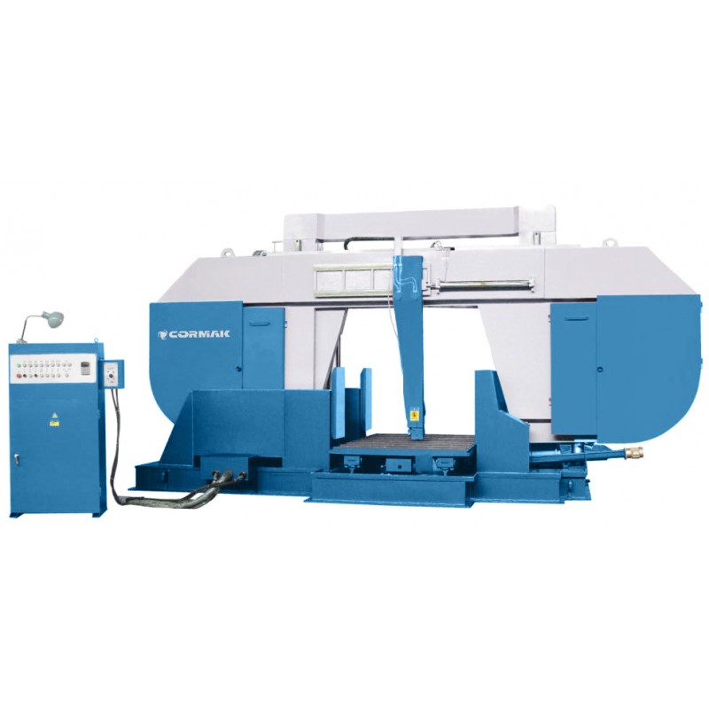 Scie à ruban pour métaux semi-automatique CORMAK H-1500 H-1600 H-1800 - Przecinarka do metalu CORMAK H-1500 H-1600 H-1800 Z CE Scie à ruban pour métaux semi-automatique CORMAK H-1500 H-1600 H-1800 - Przecinarka do metalu CORMAK H-1500 H-1600 H-1800 Z CE