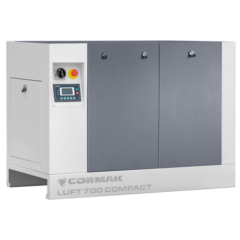 Zestaw LUFT 700 COMPACT- 5,5kW - 650 L/min. Kompresor śrubowy LUFT 700 + Osuszacz N10S - Zestaw LUFT 700 COMPACT- 5,5kW - 650 L/min. Kompresor śrubowy LUFT 700 + Osuszacz N10S -
