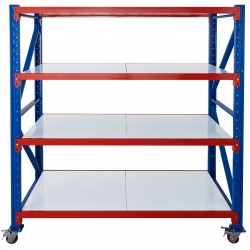 Mobilny regał magazynowy RMM190822/4 (1900x800x2200mm) - 
