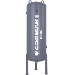 Serbatoio verticale in pressione per aria compressa per compressore CORMAK 11bar 270L - 