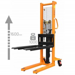 Gerbeur manuel levée 1600 mm WRHS 1610 1000 kg - 