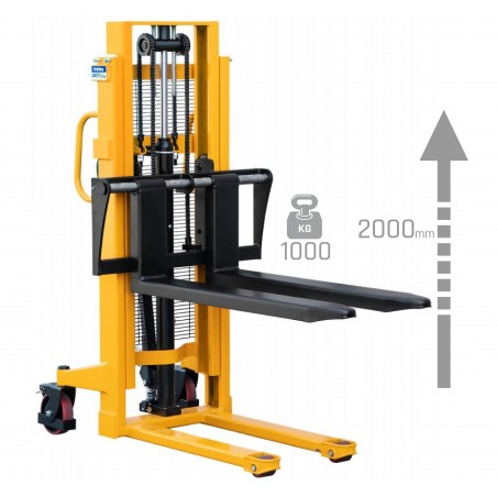 Masthubwagen WRHS 1020 (Tragfähigkeit 1000 kg, Hub 2000 mm)