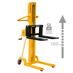 Transpallet a montante CORMAK L513 (portata 500kg, sollevamento 1300mm) - 