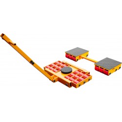 Schwerlast-Transportfahrwerk Set CORMAK WL18 + WF18 36t - 