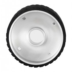 Rubberized guide wheel for CORMAK SM75 grinder - 