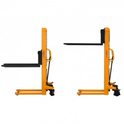 WRHS2016 Mast Pallet Stacker with Adjustable Forks 1600mm 2000kg - 