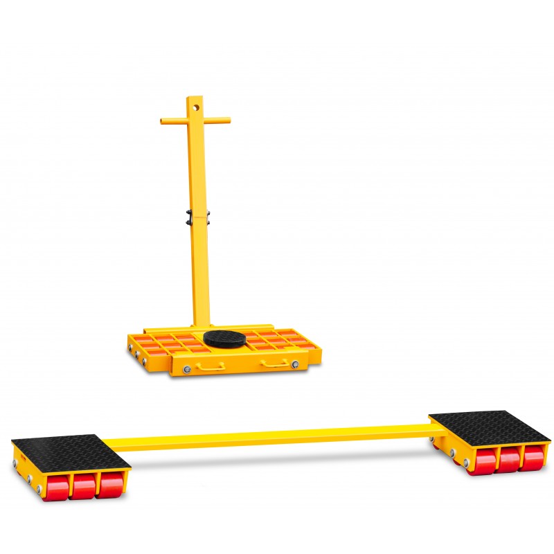 Schwerlast-Transportfahrwerk Set CORMAK WL18 + WF18 36t - 