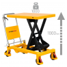 Platform Scissor Lift Trolley CORMAK TA100 1000kg 1000mm