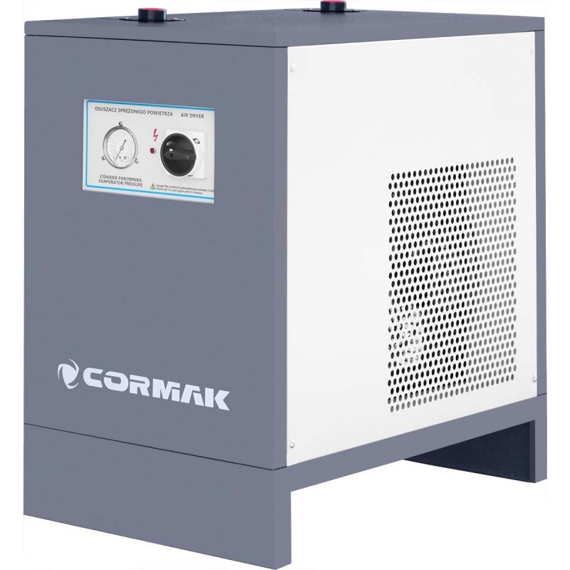 Sprężarka śrubowa LUFT 700 - 5,5kW - 650 L/min. + Osuszacz ziębniczy IZBERG N10S + Butla pionowa na sprężone powietrze 200 L