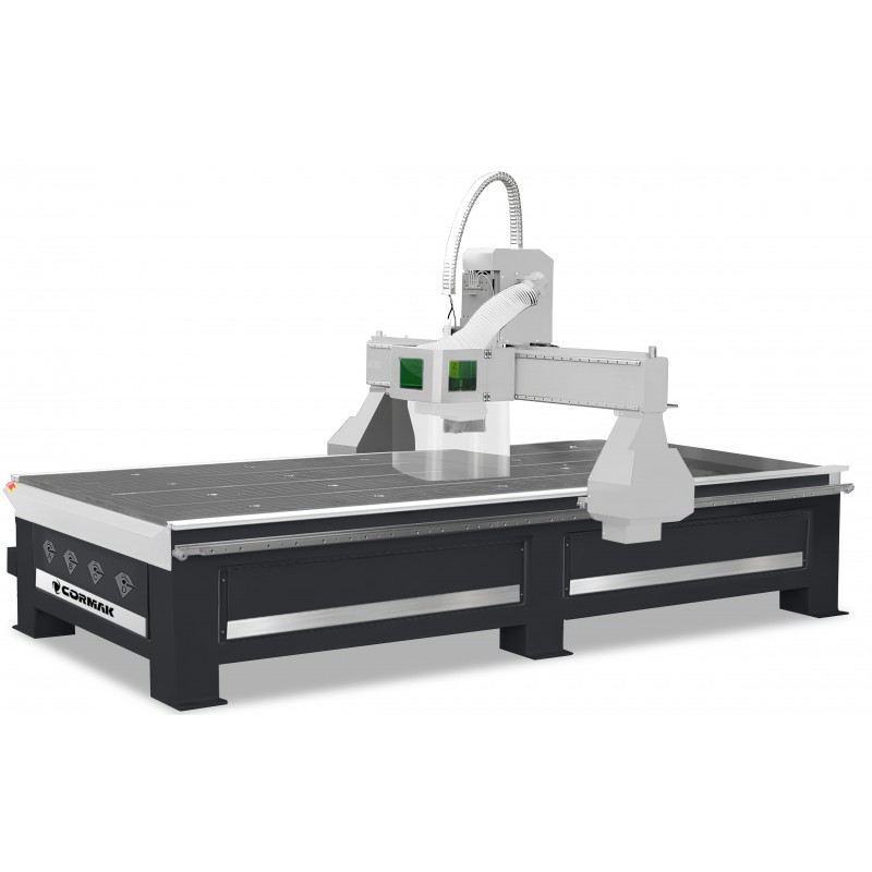 Frezarka CNC CORMAK C1520 PREMIUM (1500x2000) + stół hybrydowy - Frezarka CNC CORMAK C1520 PREMIUM (1500x2000) + stół hybrydowy -