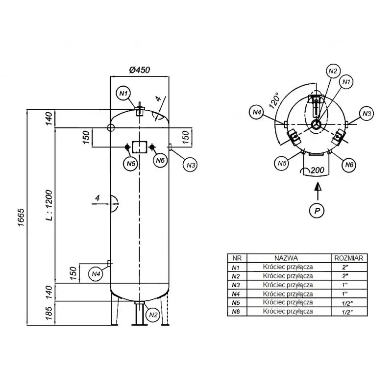 Sprężarka śrubowa z falownikiem LUFT 400 3,0kW 380 l/min 230V + zbiornik 200L | CORMAK
