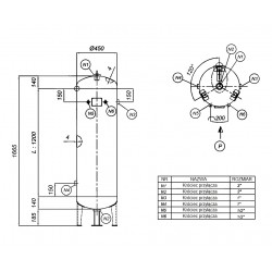 LUFT 400 Kompressor-Set – 3,0 kW – 380 l/min. 230 V + Luftentfeuchter N10S + vertikaler Zylinder 200 l - 