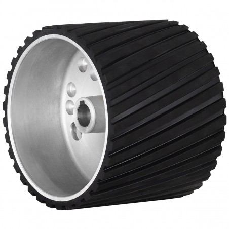 Rubberised Drive Wheel for CORMAK SM150 Belt Grinder