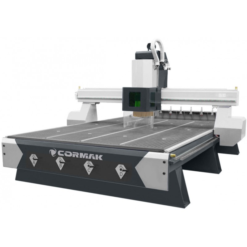 CNC Milling Machine / CNC Router CORMAK C1530 ATC (1500x3000) with Automatic Tool Changer - 