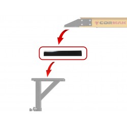 Portalkran Trägerverlängerung CORMAK PK1 – Set mit 2 Verlängerungen (520 mm, 20 kg) - 