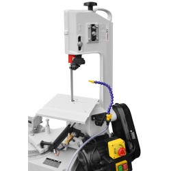 Scie à ruban métal CORMAK BS128 HDRC 230V + 2 scies M42 + 5L Emulgol + ZW580 - 