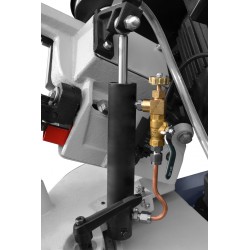 CORMAK BS128 HDRC 400V metal band saw + 2 M42 saws + 5L Emulgol + ZW580 - 
