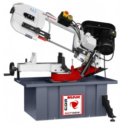 Machine de découpe de métaux CORMAK BS 712 SW 230V + 2 scies M42 + 5L Emulgol + ZW580 - 