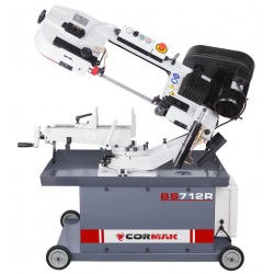 Metal Bandsaw CORMAK BS712R Set  with 2 M42 Blades, 5L Emulgol, ZW580 - Band-saw CORMAK BS 712 R