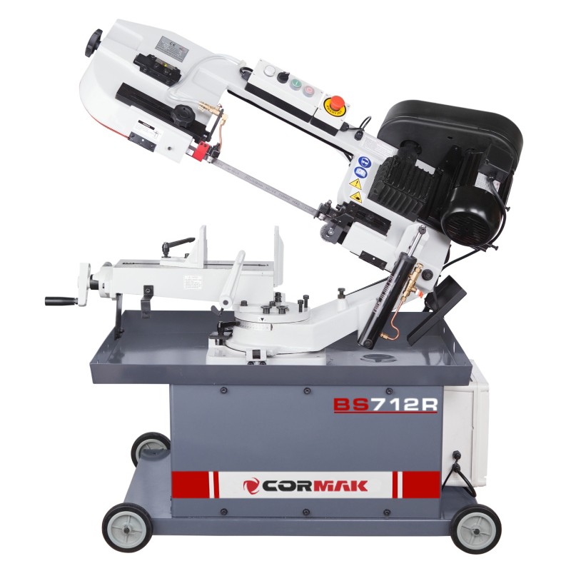 CORMAK BS 712 R 400V metal cutting machine + 2 M42 saws + 5L Emulsol + ZW580 - Band-saw CORMAK BS 712 R CORMAK BS 712 R 400V metal cutting machine + 2 M42 saws + 5L Emulsol + ZW580 - Band-saw CORMAK BS 712 R
