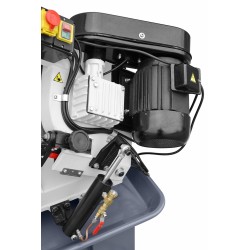 Metallbandsäge CORMAK BS712A 27mm + 2 M42-Sägebänder + 5L Emulgol + ZW580 - Metallbandsäge CORMAK BS 712A