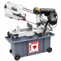 Metallbandsäge CORMAK BS712A 27mm + 2 M42-Sägebänder + 5L Emulgol + ZW580 - 