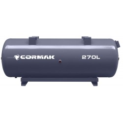 Horizontaler Druckluftbehälter 11bar 270L für Kompressor - 
