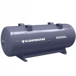 Horizontaler Druckluftbehälter 500L 11bar für Kompressoren - 