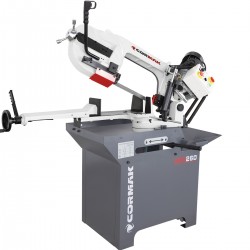 CORMAK HBS260 Metal Band Saw + 2 M42 saws + 5L Emulgol + ZW580 - 