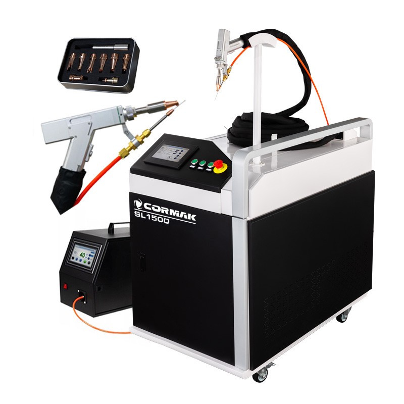 Laser Welding Machine CORMAK SL1500 3in1 – Welding, Cleaning and Cutting - 