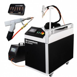 Laser Welding Machine CORMAK SL2000 3in1 – Welding, Cleaning and Cutting - 