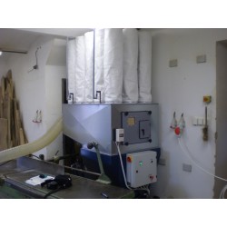 Sistema di aspiratore aggiuntivo con filtri - Dodatkowy system odciągowy z filtrami